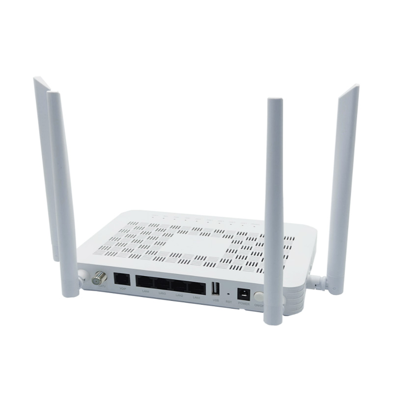<strong>XPON ONU 4GE + POTS +CATV+ WIFI5 2.4G/5G</strong>